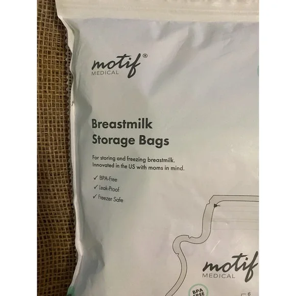 Brand New Never Opened 100 Count Motif‎ Breast Milk Storage Bags - Picture 2 of 11